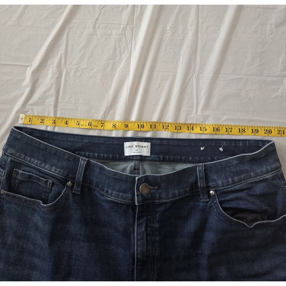Lane Bryant High Rise Curvy Fit Straight Jeans Womens 24 S - Picture 6 of 8